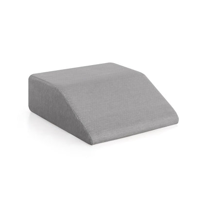 Coussin de jambe ergonomique en mousse à mémoire de forme, 60 x 54,5 x 20 cm, gris