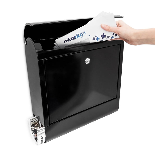 Briefkasten mit Zeitungsfach
