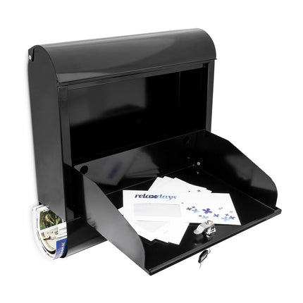 Briefkasten mit Zeitungsfach