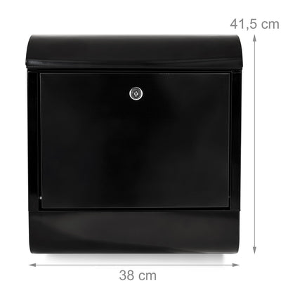 Briefkasten mit Zeitungsfach