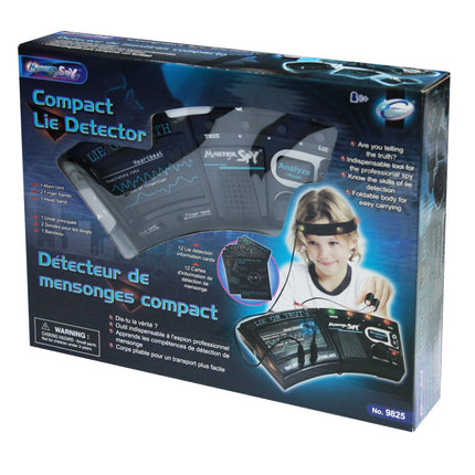 Coffret de jeu détecteur de mensonges avec fonctions interactives et accessoires
