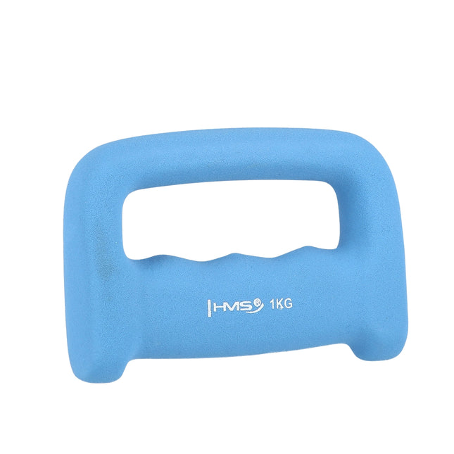 Haltère de trempage en néoprène bleu clair 1,0 kg
