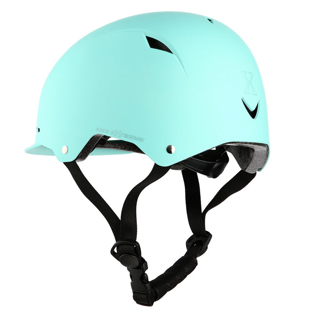 Casque XS bleu clair, taille 49-54 cm