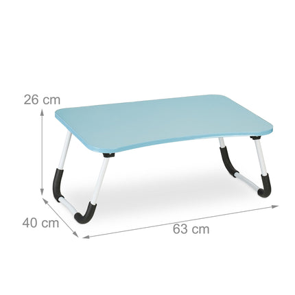 Hellblauer Laptoptisch