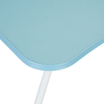 Hellblauer Laptoptisch
