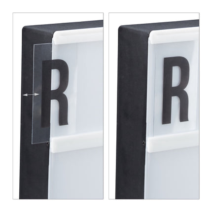 Lightbox-Erweiterungsset mit 240 Zeichen