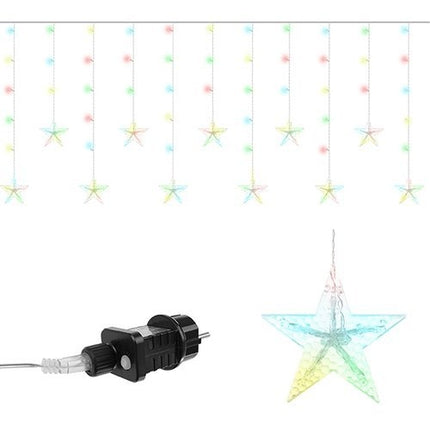 Lichtervorhang 108LED - mehrfarbig 31V KŚ11319