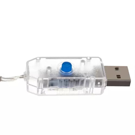 Lichtervorhang 136LED USB- mehrfarbig KŚ19772 