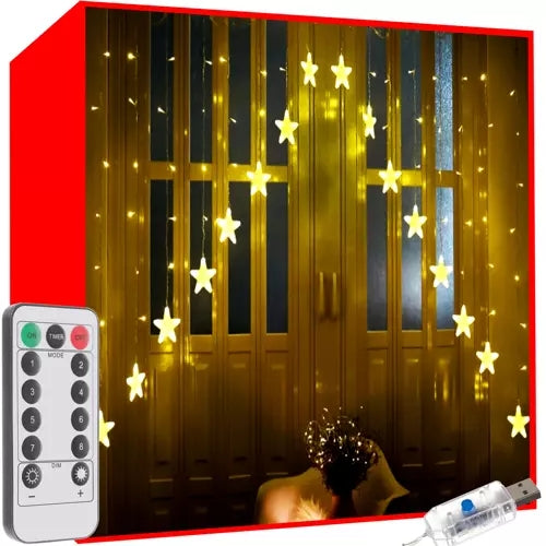 Barrière immatérielle 136LED USB blanc chaud KŚ19738