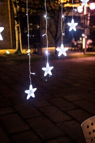 Lichtervorhang 136LED – kaltweiß 31V KŚ11338