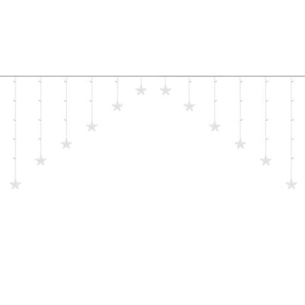Rideau lumineux 136LED - blanc chaud 31V KŚ11337