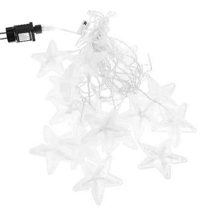 Rideau lumineux 136LED - blanc chaud 31V KŚ11337