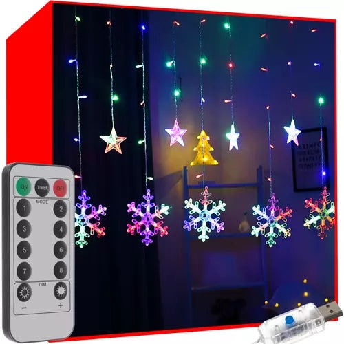 Barrière immatérielle 138 LED USB multicolore KŚ19742