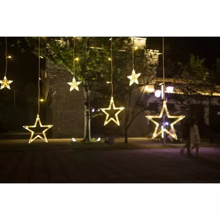 Lichtervorhang 138LED USB - warmweiß KŚ19750 