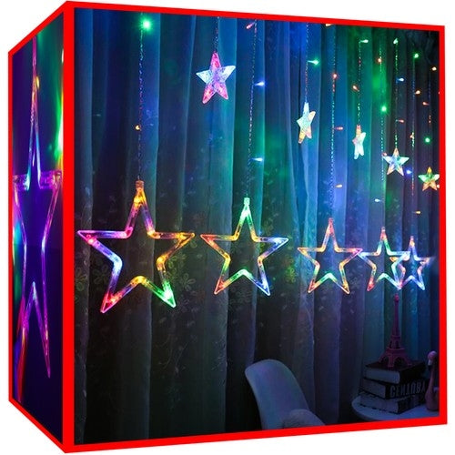 Lichtervorhang 138 LED - multicolor 31V KŚ11316
