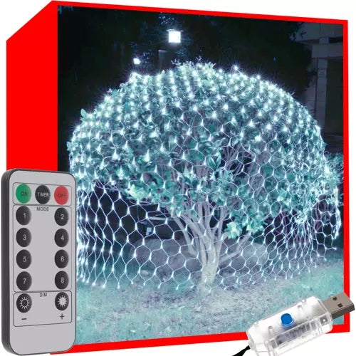 Barrière immatérielle 160 LED USB - blanc froid KŚ19760