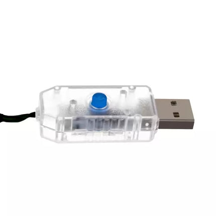 Lichtervorhang 160 LED USB - warmweiß KŚ19762 