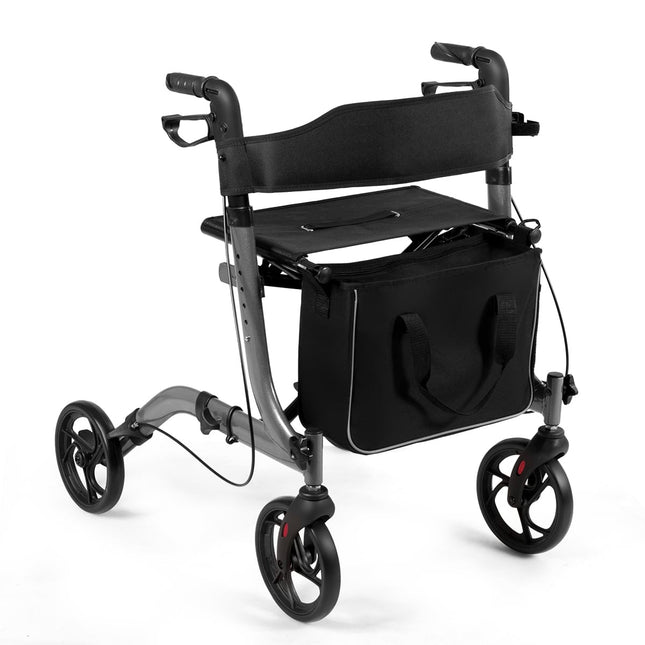Déambulateur pliable et léger avec hauteur réglable