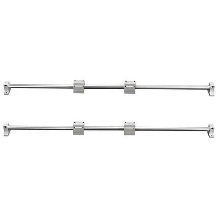 Linear Guide Rail Set, 20mm x 1200mm, 2 Rails 4 Blocks