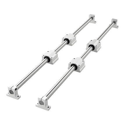 Linear Rail Kit, 1000 mm Rails, 4 Bearing Blocks