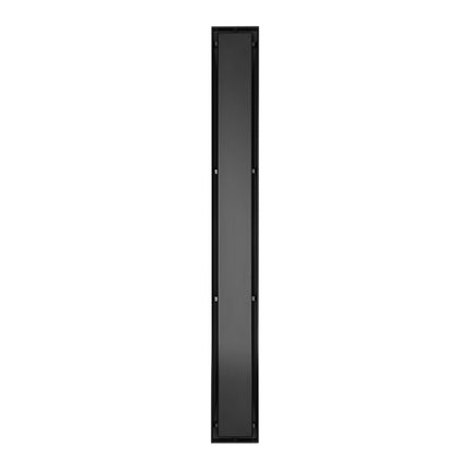 Linear Shower Drain 610mm, 304 Stainless, Tile Insert, Black