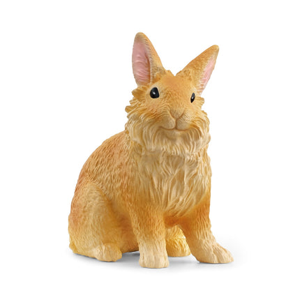 Figurine de lapin à tête de lion, détails réalistes, 3,5 pouces