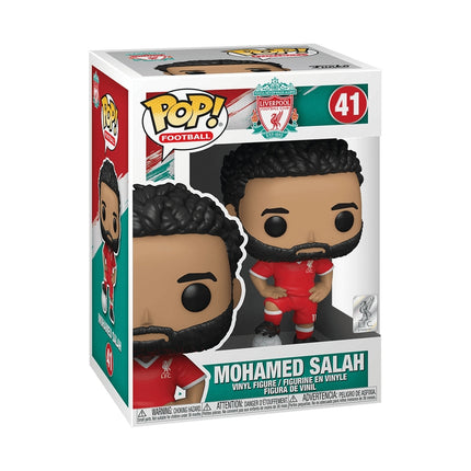 Figurine Funko Pop! en vinyle de collection de Mohamed Salah de Liverpool