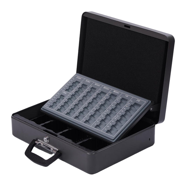 Coffre-fort en fer verrouillable avec insert amovible
