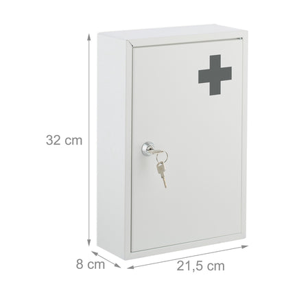 Armoire à pharmacie verrouillable