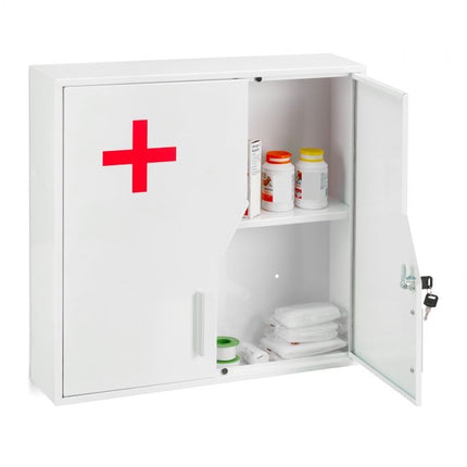 Armoire à pharmacie verrouillable avec croix