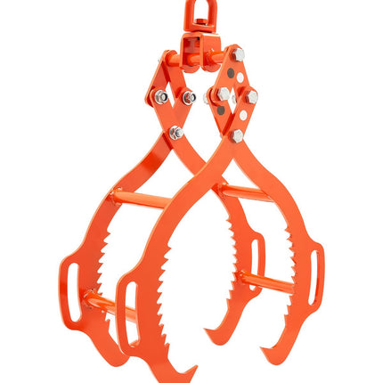 Log Lifting Tongs 36 in, 4-Claw, 3300 lb Swivel