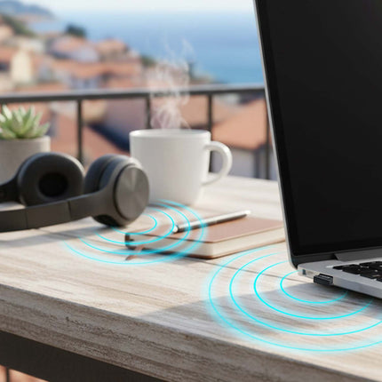LogiLink Bluetooth 6.0 USB-Adapter mit 20 m Reichweite, bis zu 3 Mbit/s