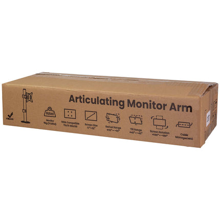 LogiLink Monitor-Tischhalterung für 17- bis 32-Zoll-Bildschirme, kurzer Arm