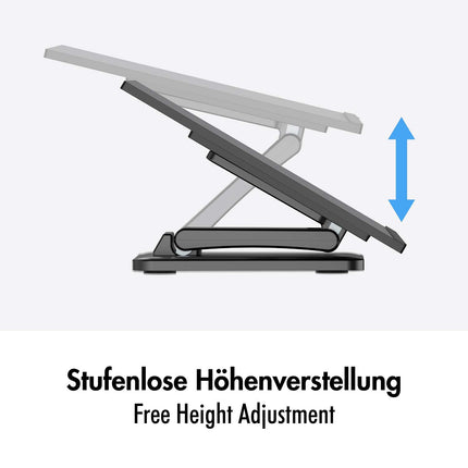 Support LogiLink pour écrans tactiles de 17 à 27 pouces, jusqu'à 6,5 kg, noir
