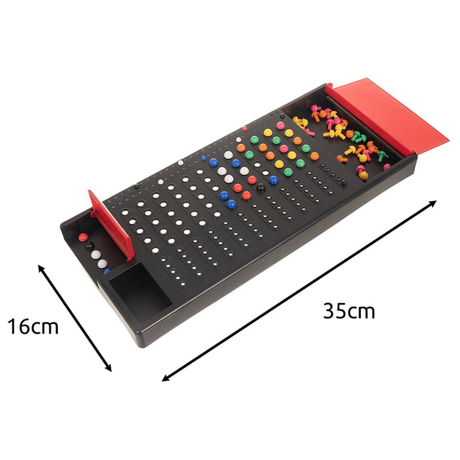 Jeu de logique sur plateau, Code Breaker, format compact, 2 joueurs