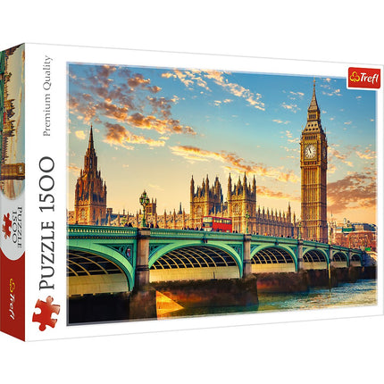 Puzzle Londres 1500 pièces - Du plaisir pour tous les âges