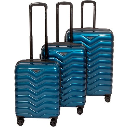Koffer-Set, 3-teilig, Blau