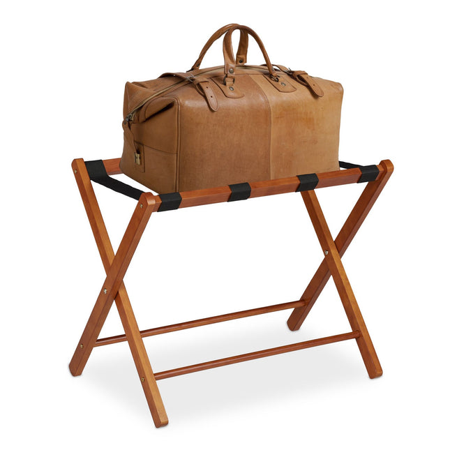 Banc à bagages en bois