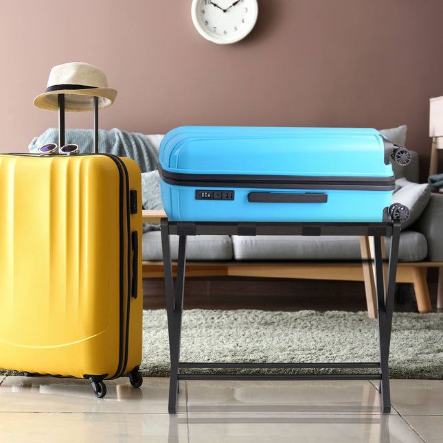 Banc à bagages en bois