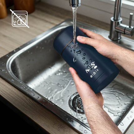 Thermos déjeuner 1000 ml, bleu, bouteille isotherme