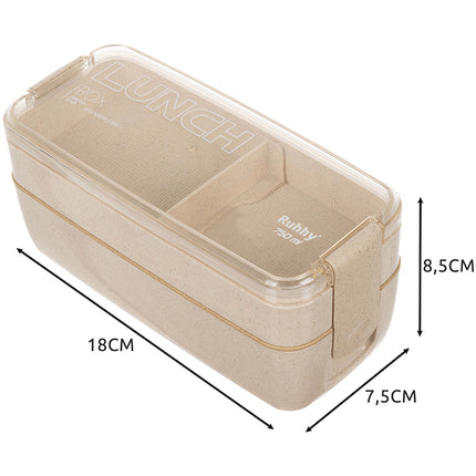 Boîte à lunch 750ml Ruhhy 24528