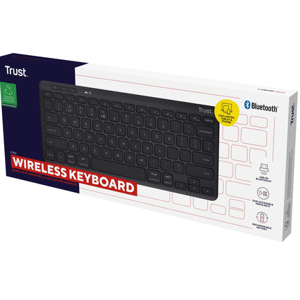 Kabellose Lyra Compact-Tastatur mit nordischem Layout