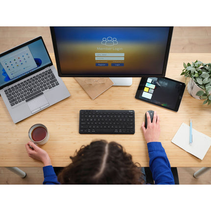 Kabellose Lyra Compact-Tastatur mit nordischem Layout