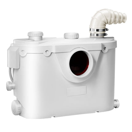 Macerator Pump 500W, 29 GPM, 4 Inlets, 26 ft Head