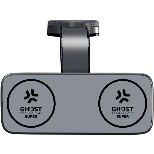Support magnétique double pour téléphone de voiture compatible MagSafe, 360°