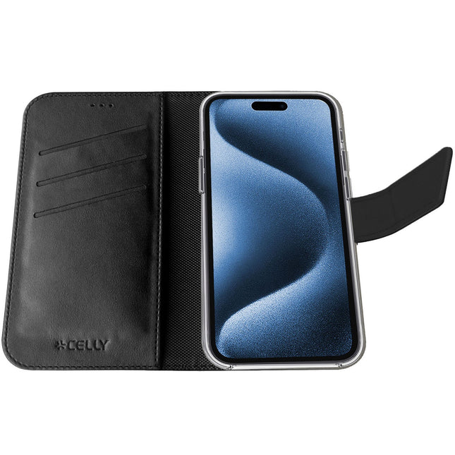 MagSafe-kompatible Brieftaschen-Hülle für iPhone 17 Pro Max, Schwarz