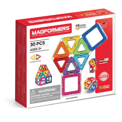 Ensemble de constructeur d'aimants Magformers, 30 pièces