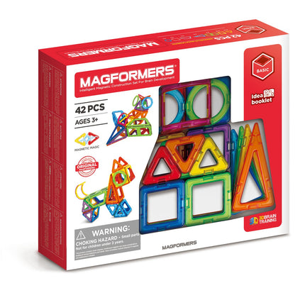Magformers - Kit de construction d'aimants de base, 42 pièces