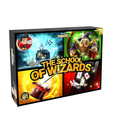 Coffret de jouets de l'école de magie des sorciers pour un jeu créatif
