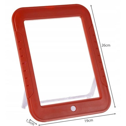 Magic board kids tablet Magic Drawing Pad LED drawing pens 16950